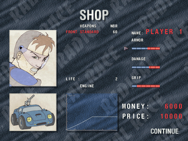 Radical Race [Falcon030] atari screenshot